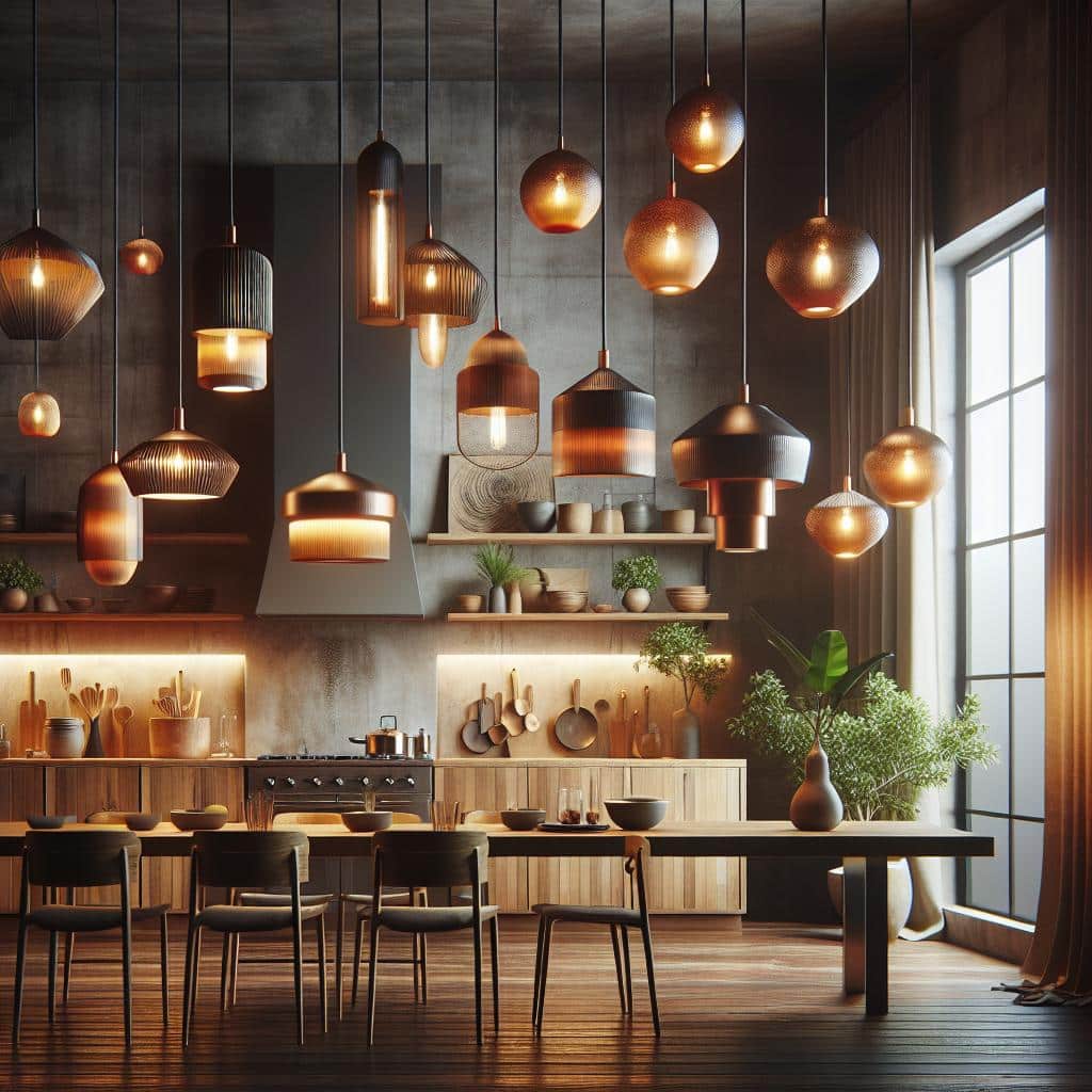 7 Tendências Incríveis de Pendentes para Transformar sua Cozinha 1 https://www.tuacasa.com.br/pendentes-para-cozinha/