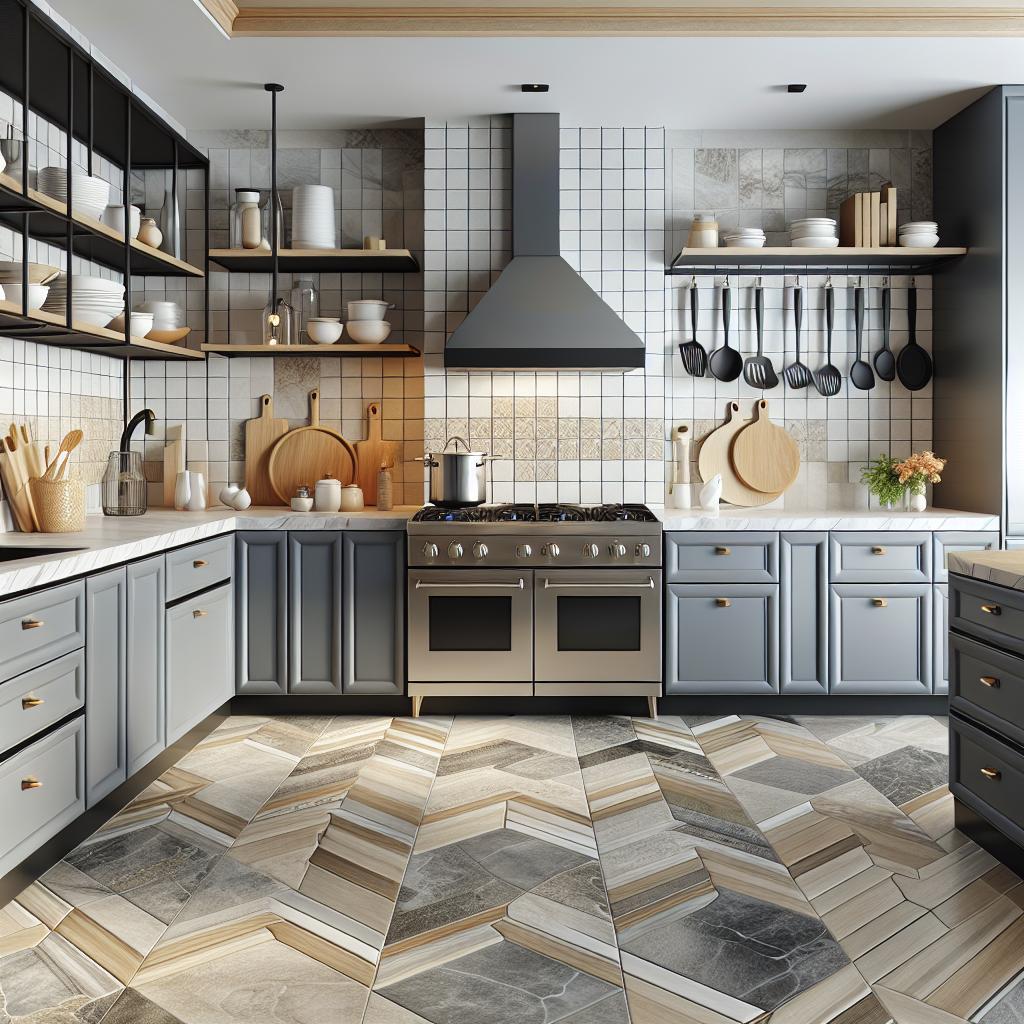 9 Ideias Criativas 2 https://www.tuacasa.com.br/porcelanato-para-cozinha/