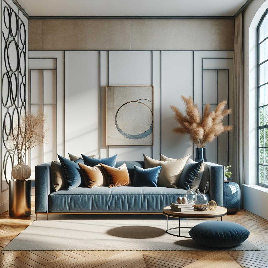 As 7 Melhores Inspirações 2 https://www.tuacasa.com.br/sofa-azul-marinho/