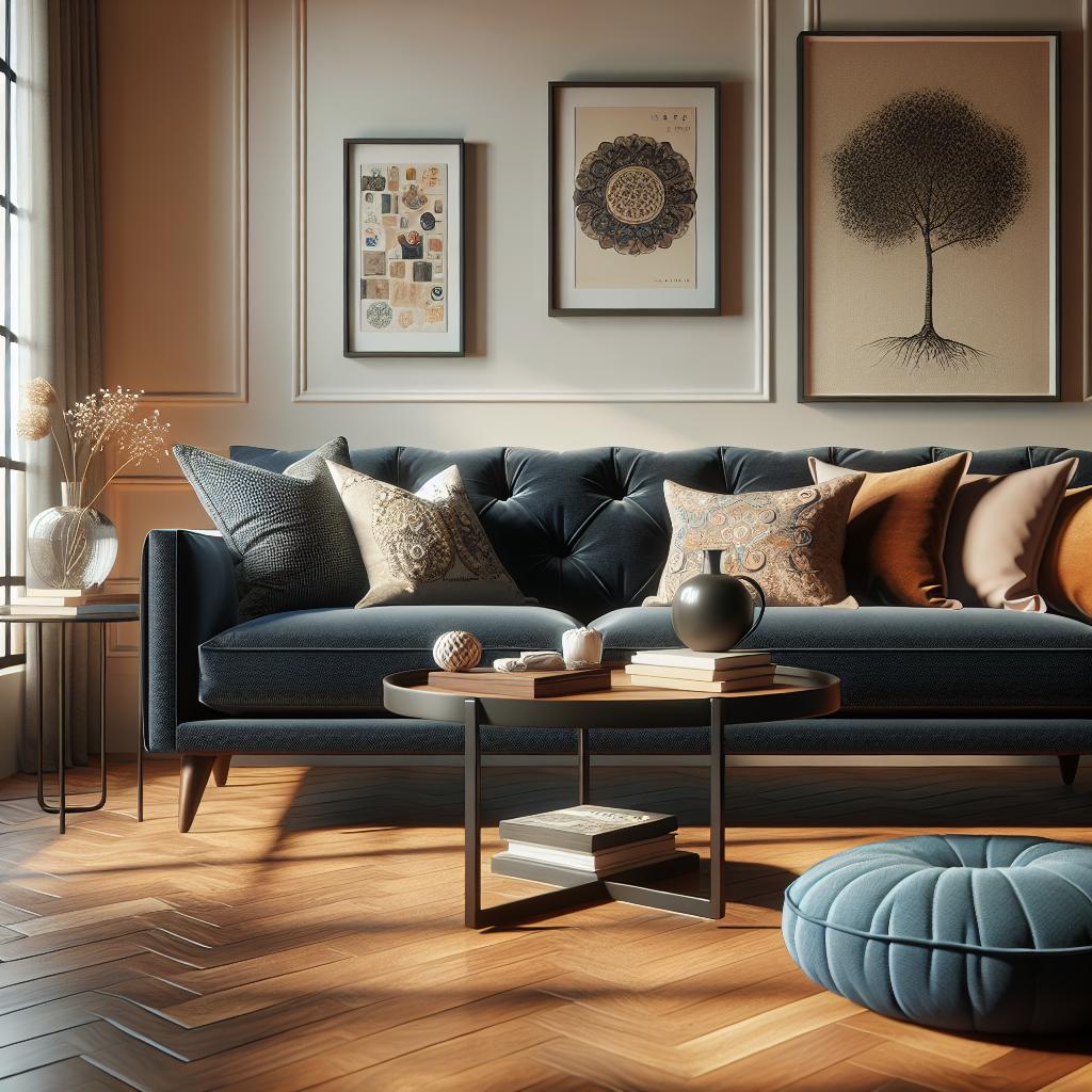 As 7 Melhores Inspirações 3 https://www.tuacasa.com.br/sofa-azul-marinho/