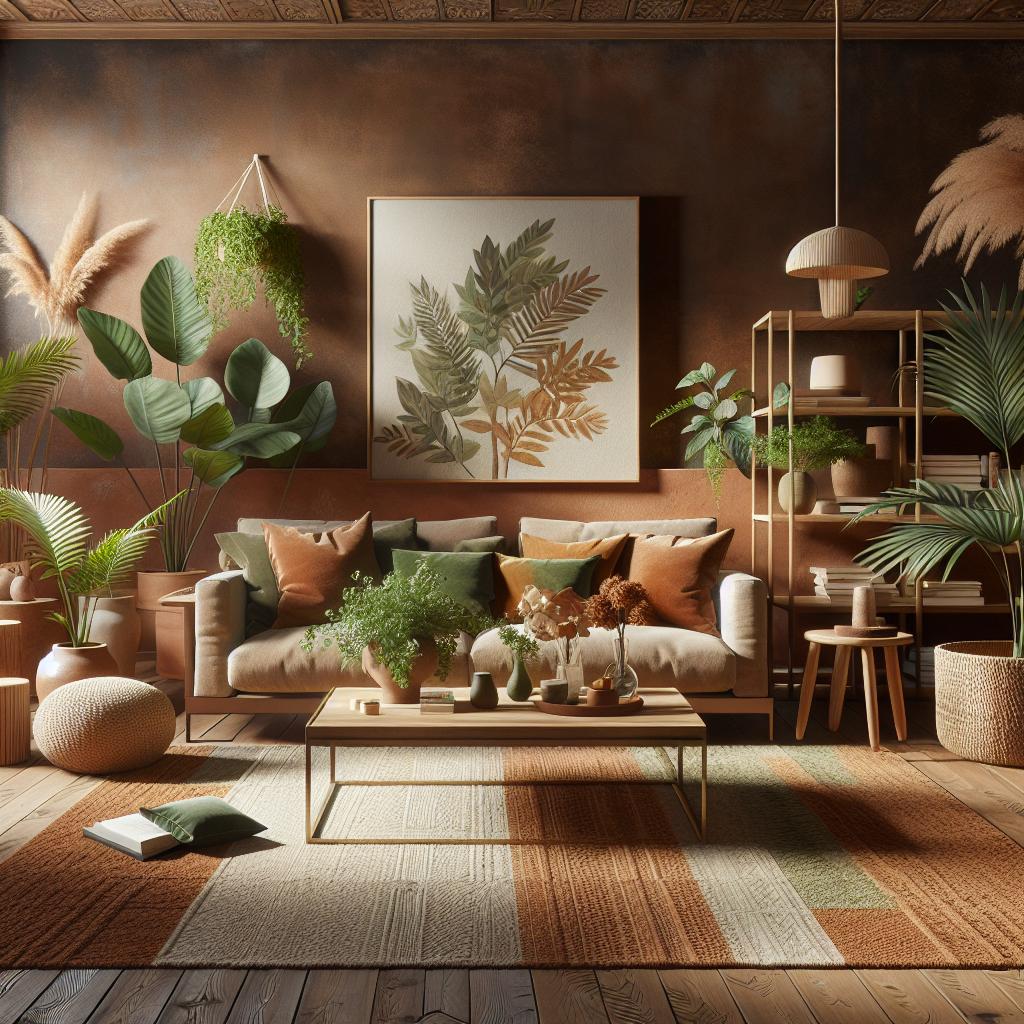 Descubra as 10 Melhores Maneiras de Usar Tons Terrosos na Decoração 1 https://www.tuacasa.com.br/tonis-terrosos-na-decoracao/