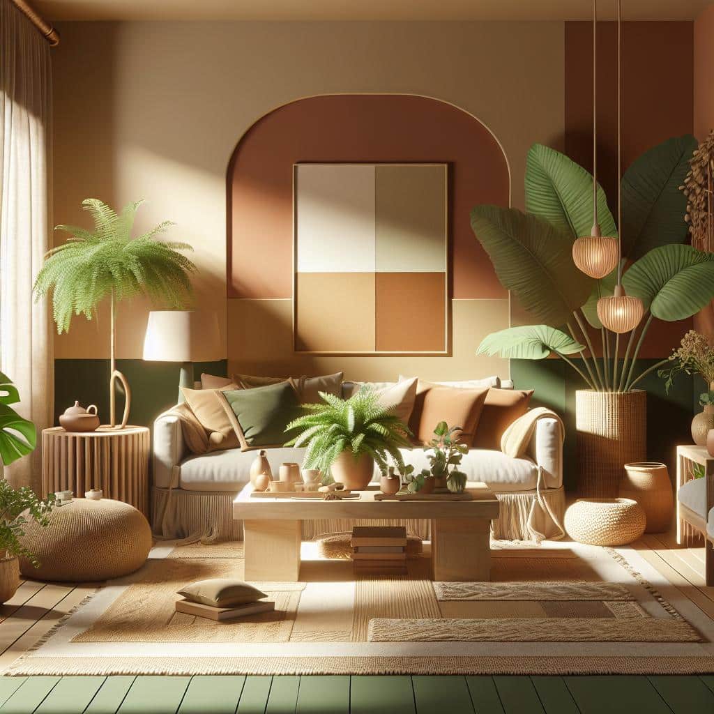 Descubra as 10 Melhores Maneiras de Usar Tons Terrosos na Decoração 2 https://www.tuacasa.com.br/tonis-terrosos-na-decoracao/