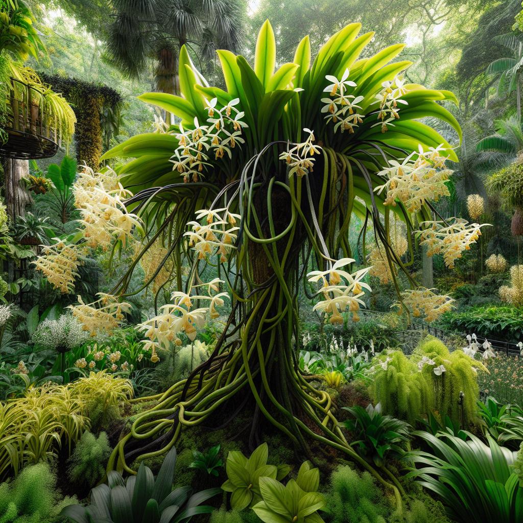7 Curiosidades sobre a Orquídea Baunilha que Você Precisa Conhecer 2 https://maniadeplantas.com.br/orquideas/vanilla-planifolia-a-orquidea-baunilha-que-produz-frutos-comestiveis/