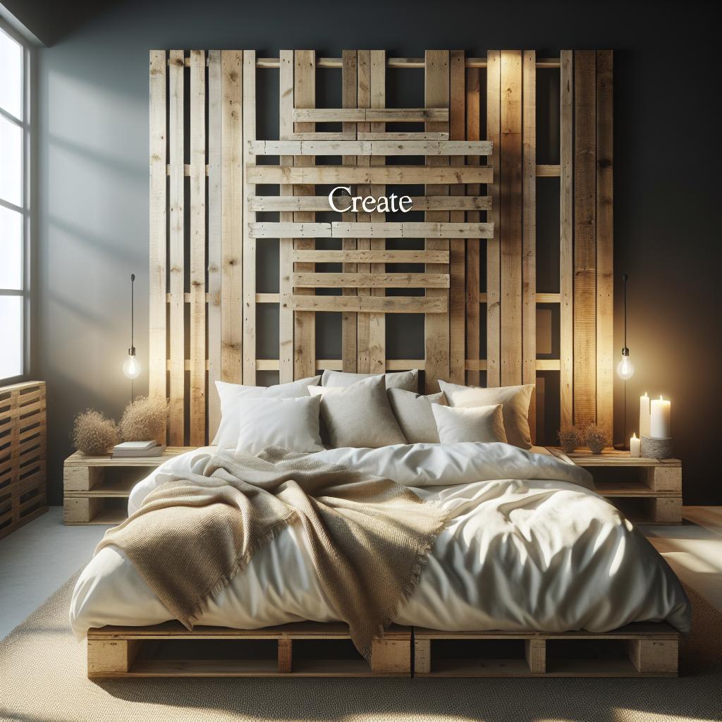 10 Ideias Criativas para Cabeceiras de Pallet que Transformam Seu Quarto 1 https://www.tuacasa.com.br/cabeceira-de-pallet/