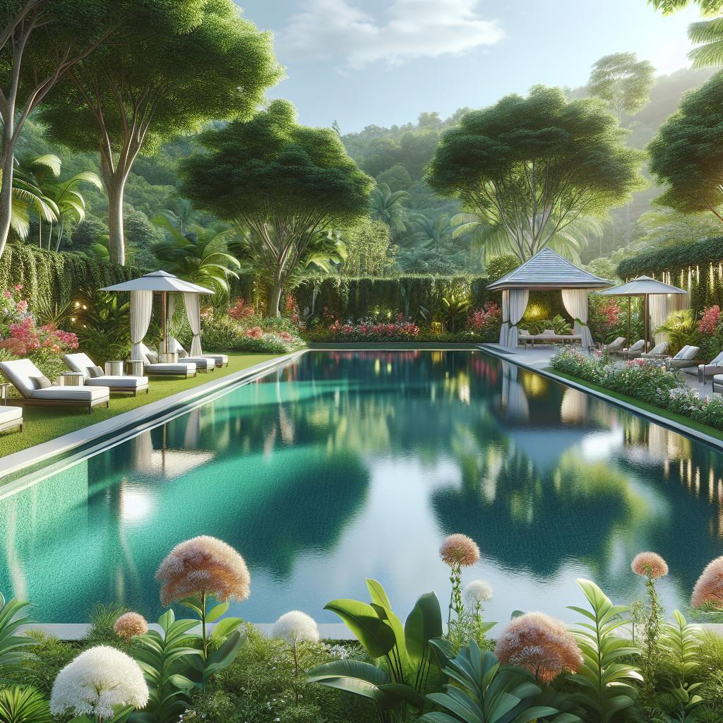10 Inspirações para Piscinas Brancas 2 https://www.tuacasa.com.br/piscina-branca/