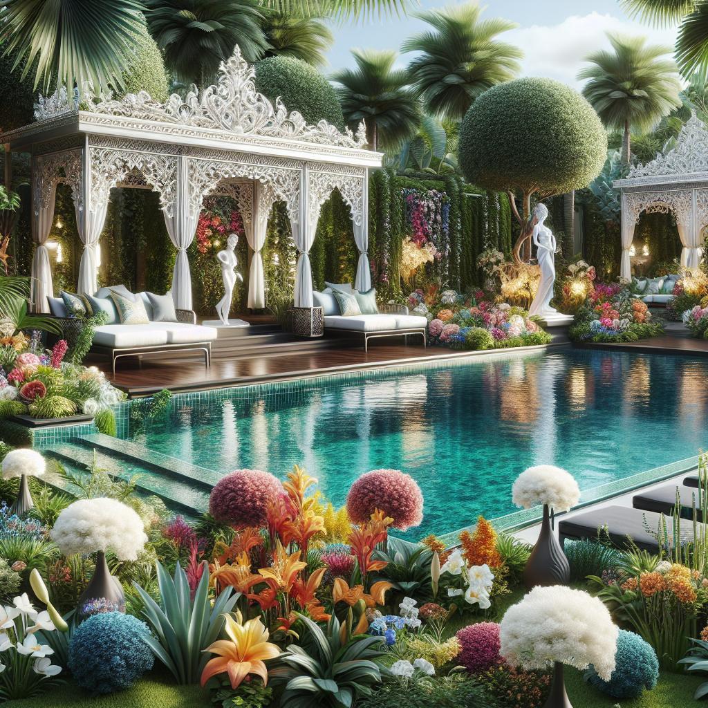 10 Inspirações para Piscinas Brancas 3 https://www.tuacasa.com.br/piscina-branca/