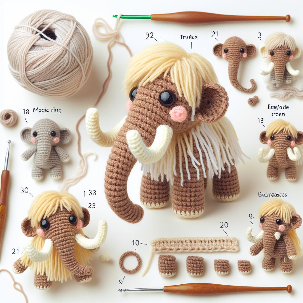 7 Passos para Criar um Amigurumi de Mamute em Crochê que Encanta a Todos 3 https://crocheonline.com.br/2025/08/21/amigurumi-de-mamutezinho-em-croche-um-passo-a-passo-com-materiais-e-dicas-imperdiveis/