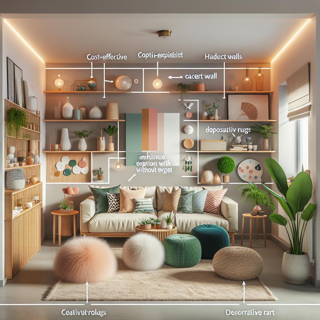 7 Molduras Criativas que Transformam Seu Apartamento Pequeno 1 https://www.tuacasa.com.br/apartamento-pequeno-tem-decoracao-colorida-e-de-baixo-custo/