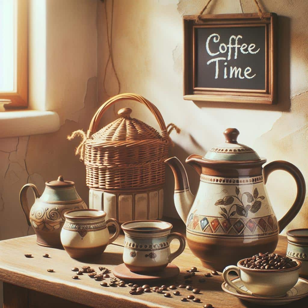 10 Inspirações para Criar Seu Cantinho do Café Ideal 3 https://www.tuacasa.com.br/cantinho-do-cafe/