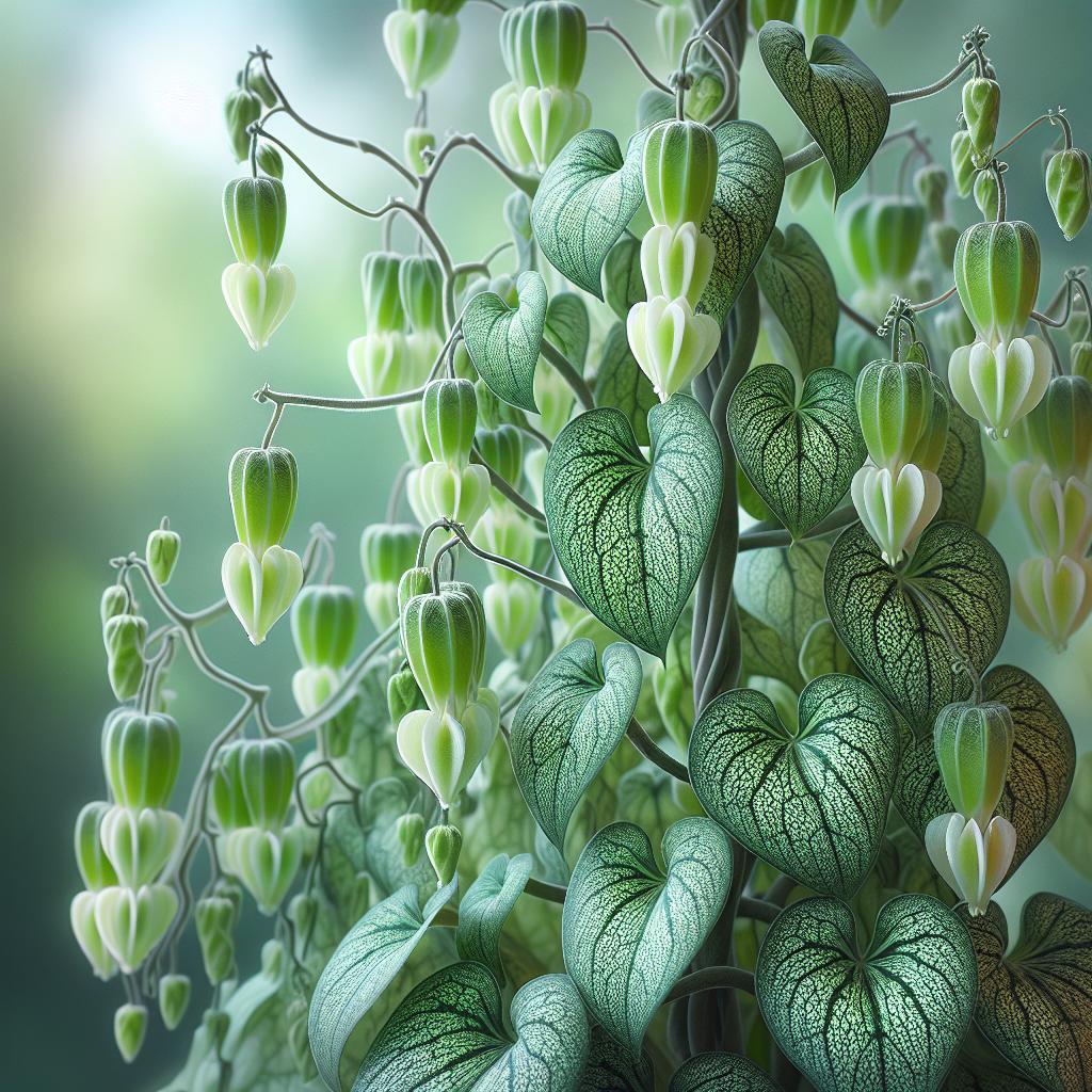 As 5 Melhores Dicas para Cultivar Ceropegia Sandersonii 2 https://maniadeplantas.com.br/internas/ceropegia-sandersonii/