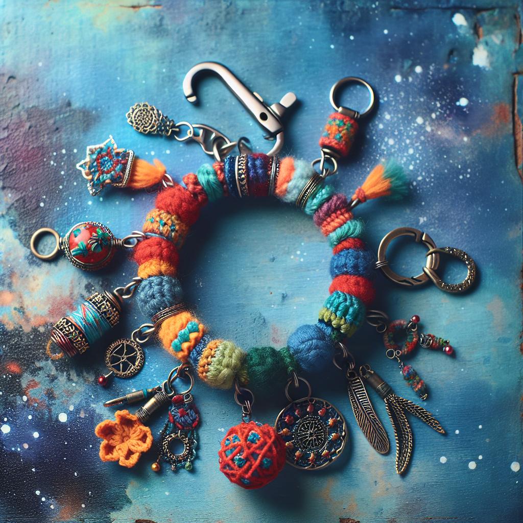 7 Estilos de Chaveiro Bracelete em Crochê que Vão Te Surpreender 2 https://crocheonline.com.br/2025/08/21/chaveiro-bracelete-em-croche-um-acessorio-estiloso-e-multifuncional/