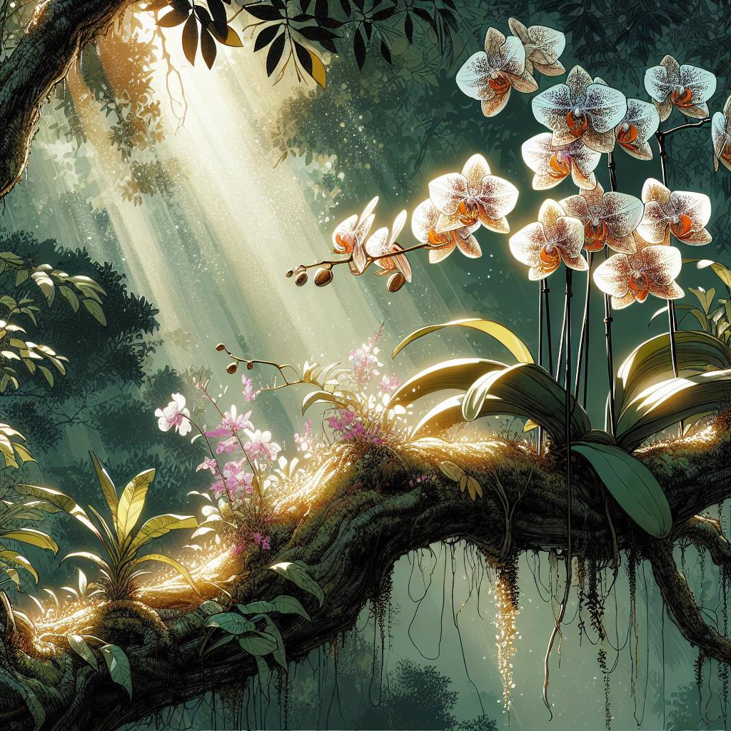 As 5 Melhores Dicas para Plantar Orquídeas em Árvores 3 https://www.jardineiro.net/como-plantar-orquideas-em-arvores.html