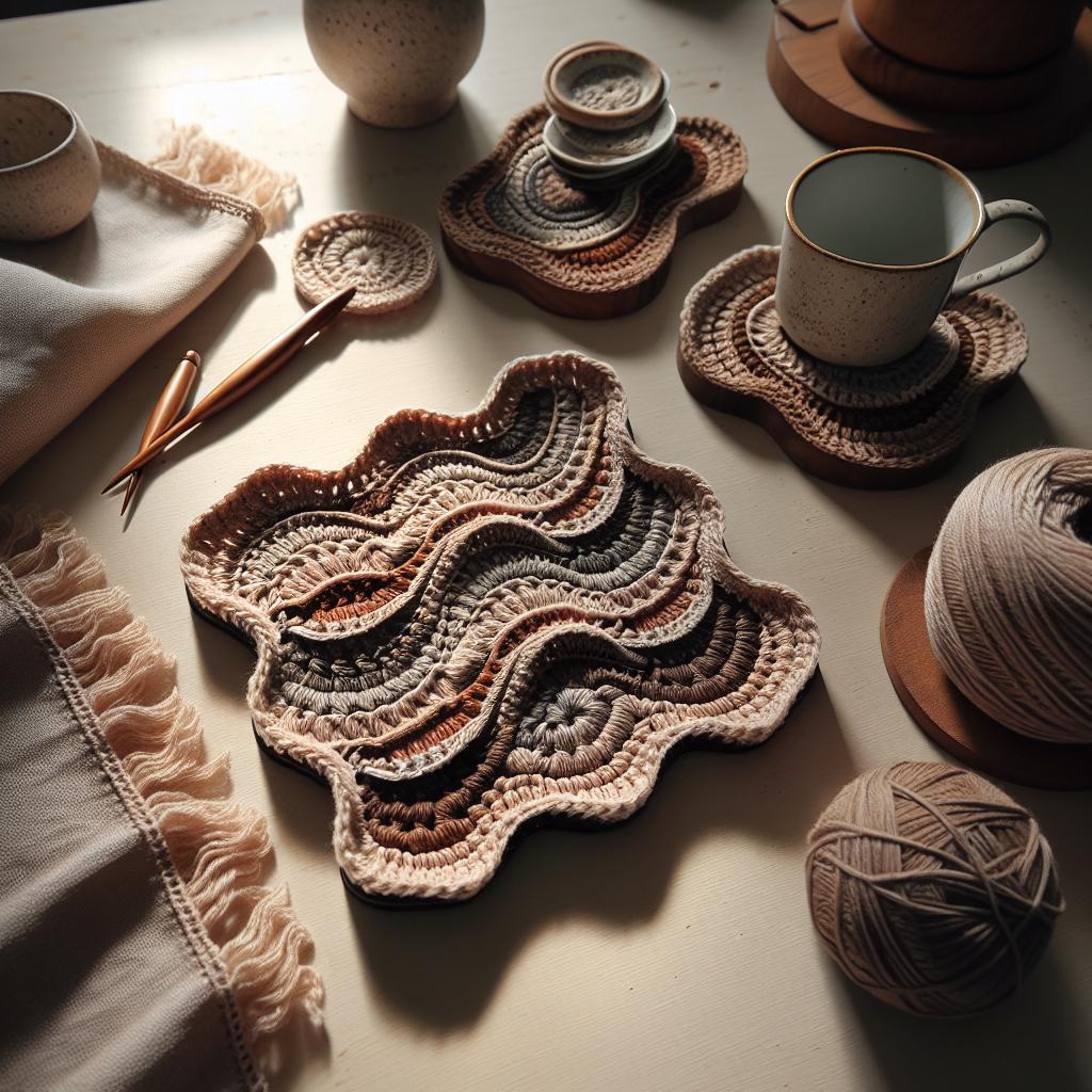 10 Ideias Criativas para Descansos de Copos em Crochê com Bordas Onduladas 2 https://crocheonline.com.br/2025/08/22/como-fazer-descanso-de-copos-em-croche-com-bordas-onduladas-e-estilo/