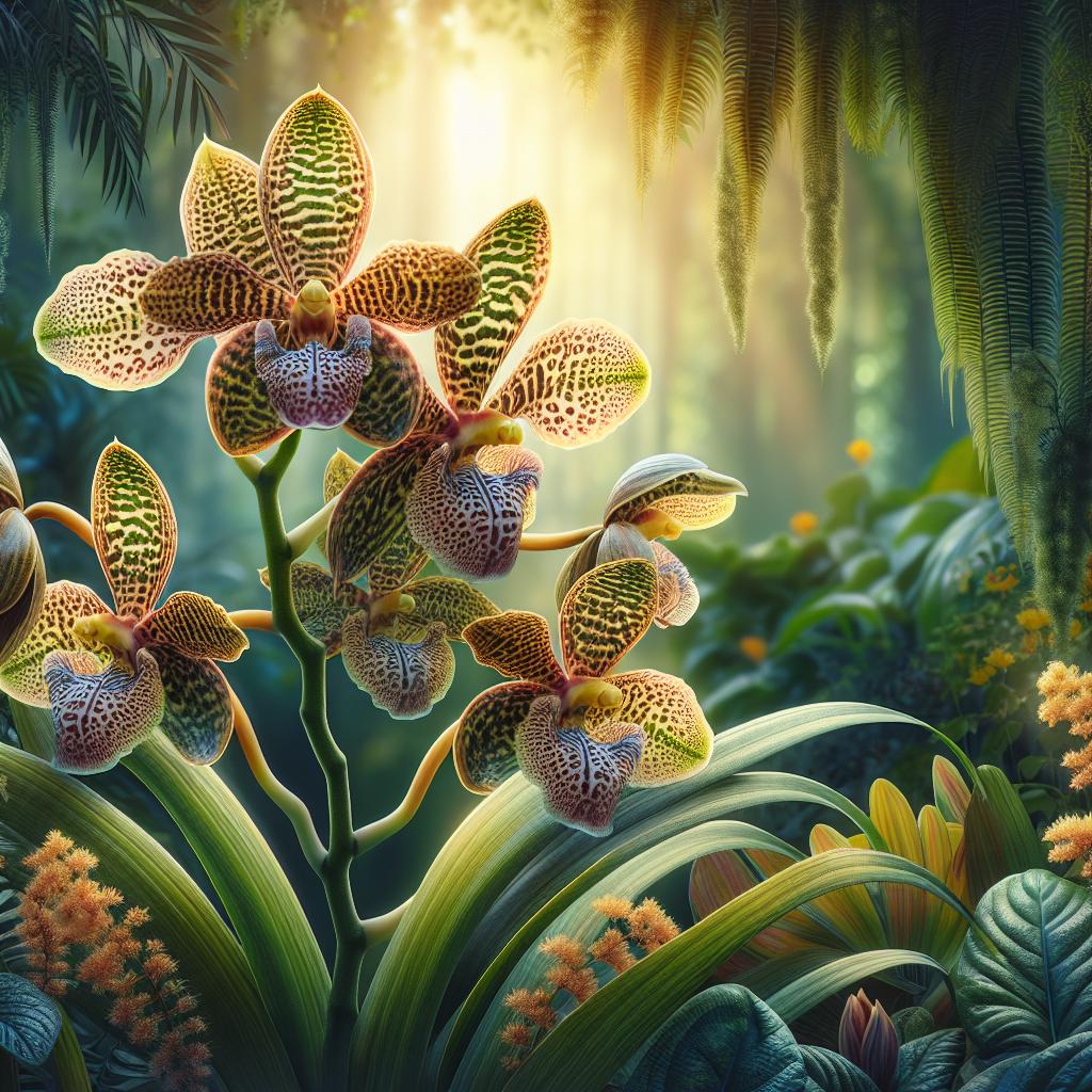 As 10 Melhores Dicas para Cuidar da Orquídea Tigre 2 https://maniadeplantas.com.br/orquideas/orquidea-tigre/