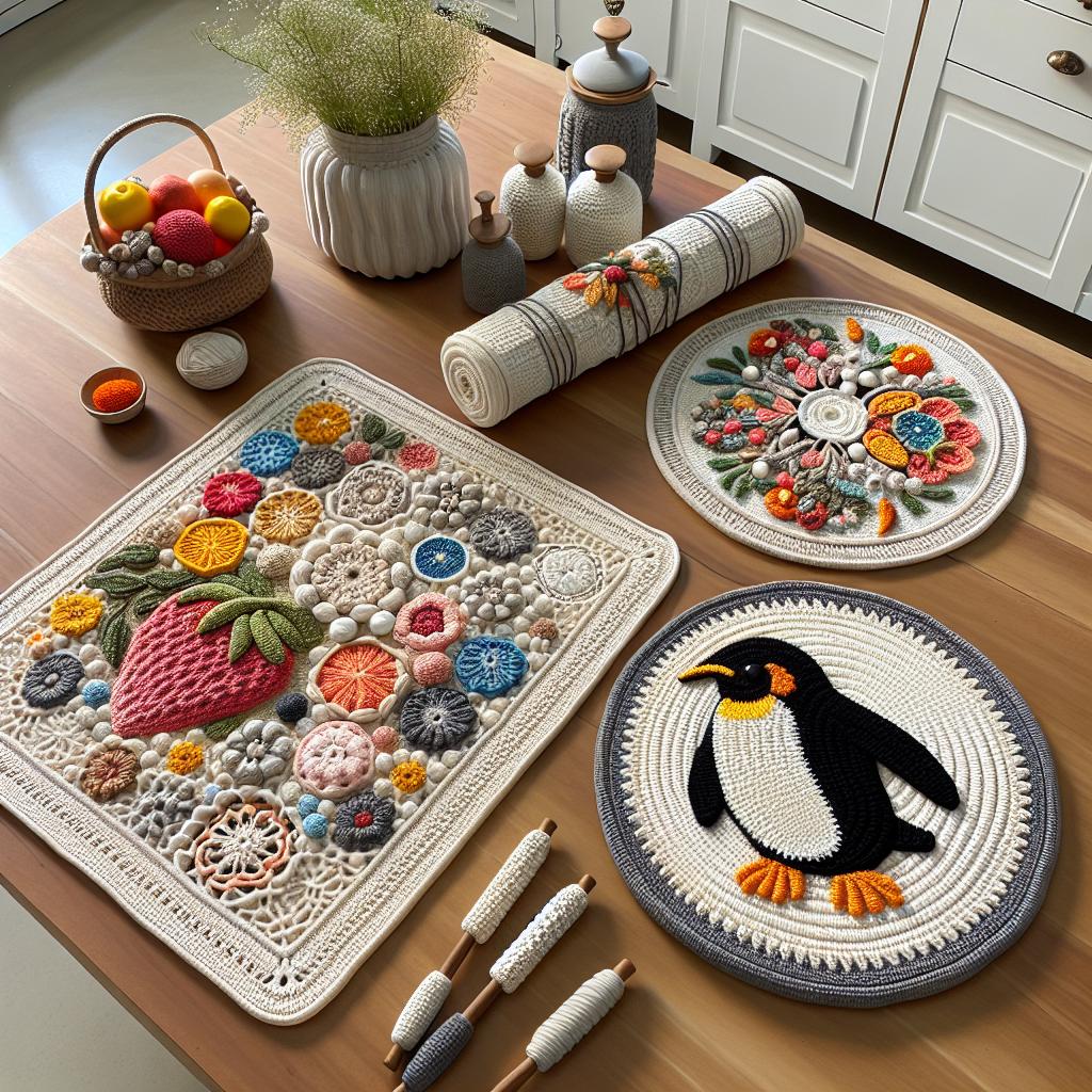 Descubra as 10 Melhores Dicas para Escolher o Tapete de Crochê Ideal para sua Cozinha 1 https://www.tuacasa.com.br/tapete-de-croche-para-cozinha/