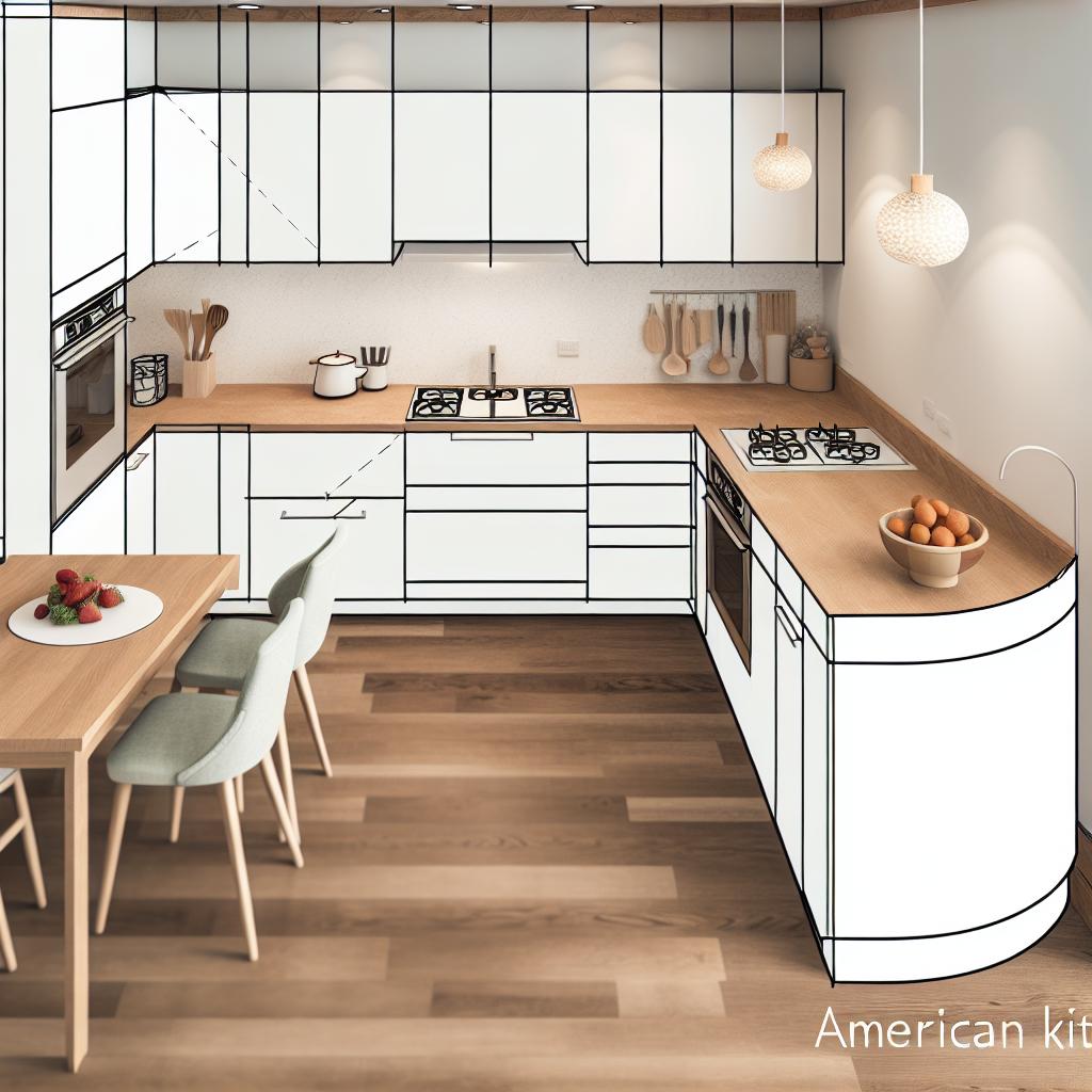 As 10 Melhores Ideias para Cozinhas Americanas pequenas 3 https://www.tuacasa.com.br/cozinha-americana-pequena/