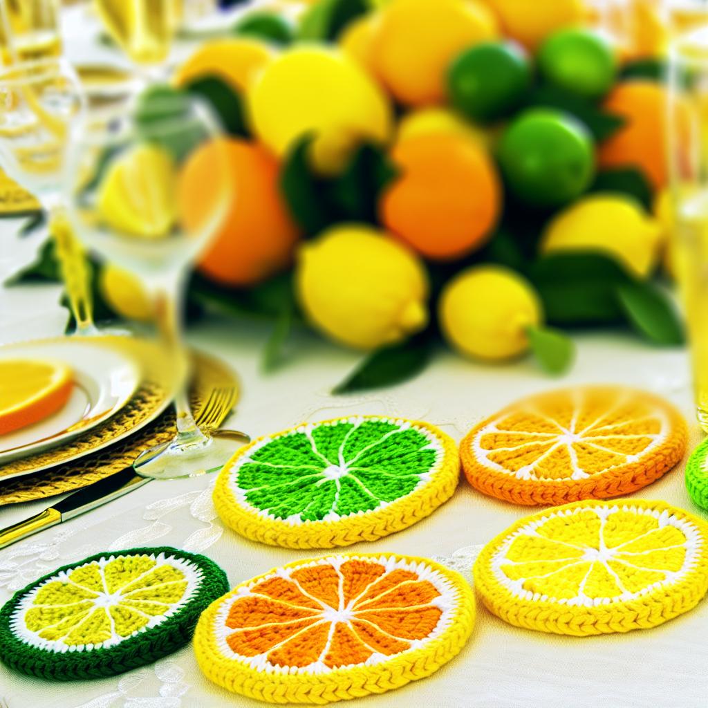 Transforme sua decoração com descanso de copos de frutas cítricas em crochê 3 https://crocheonline.com.br/2025/08/21/transforme-sua-decoracao-com-descanso-de-copos-de-frutas-citricas-em-croche/