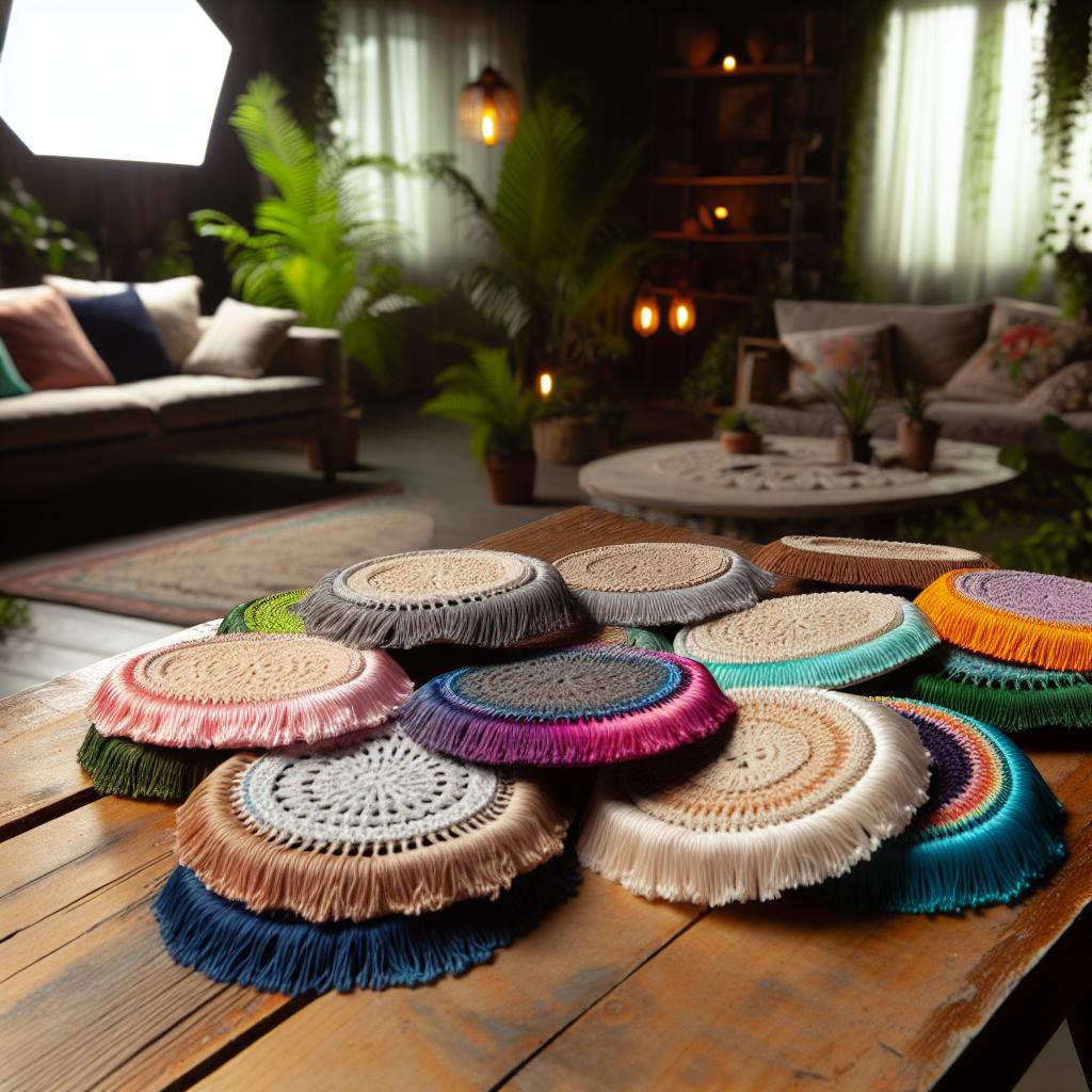 5 Dicas Infalíveis para Criar Descanso de Copos com Franjas na Sua Decoração 3 https://crocheonline.com.br/2025/08/22/como-fazer-e-combinar-descanso-de-copos-redondo-com-franjas-na-decoracao-da-sua-casa/