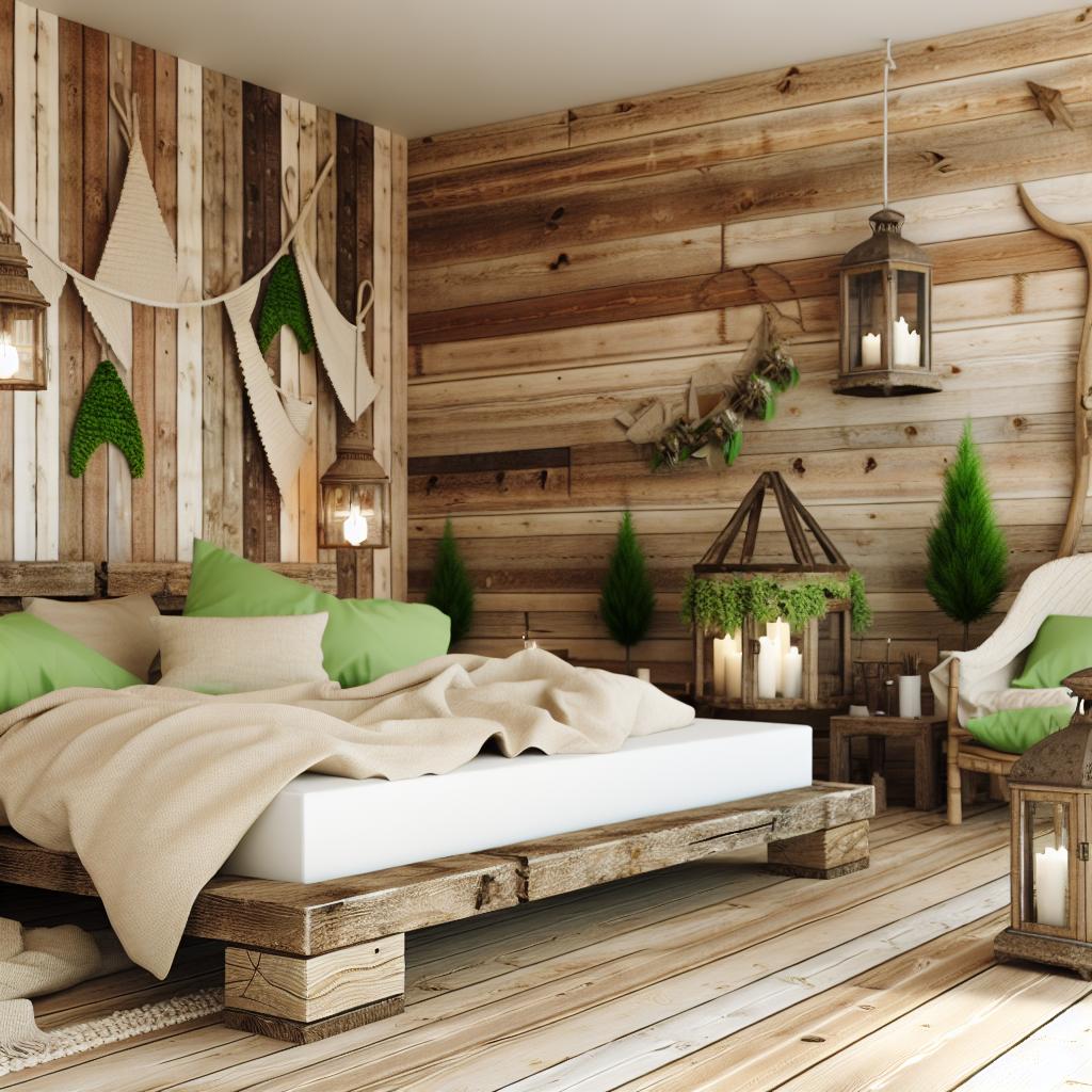 5 Tendências Imperdíveis para Decorar seu Quarto Rústico 3 https://www.tuacasa.com.br/quarto-rustico/