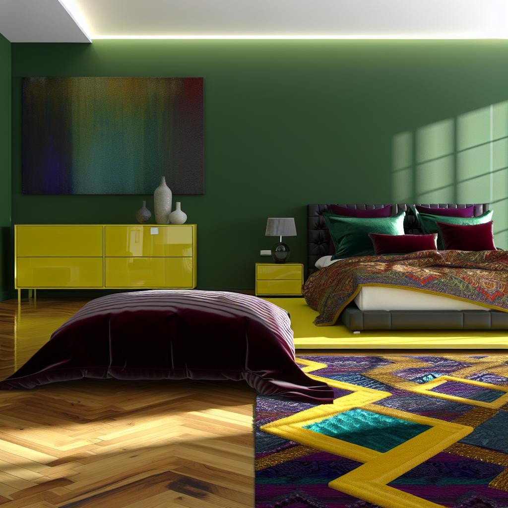 10 Inspirações Coloridas para Transformar Seu Quarto 3 10 Inspirações Coloridas para Transformar Seu Quarto