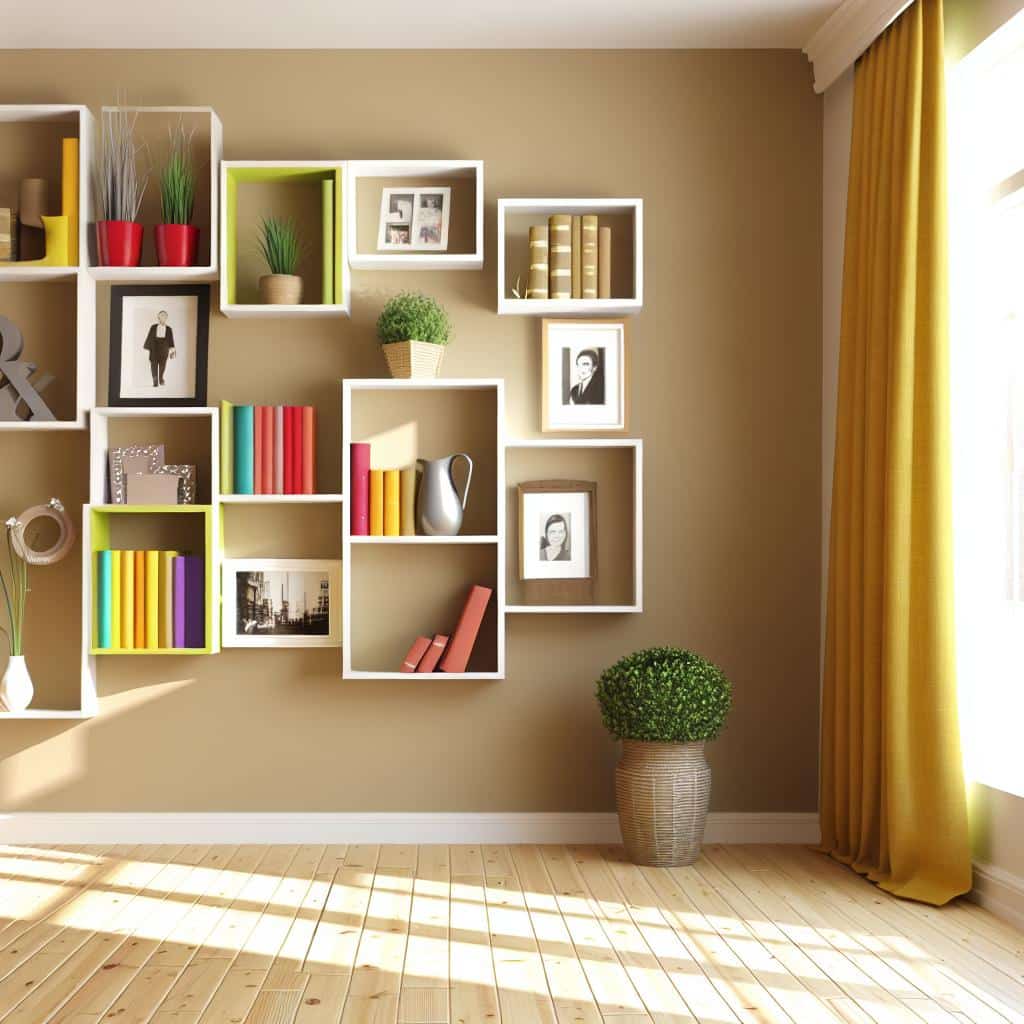 As 10 Melhores Formas de Fazer Prateleiras com Suporte Invisível 2 diy-como-fazer-prateleiras-com-suporte-invisivel