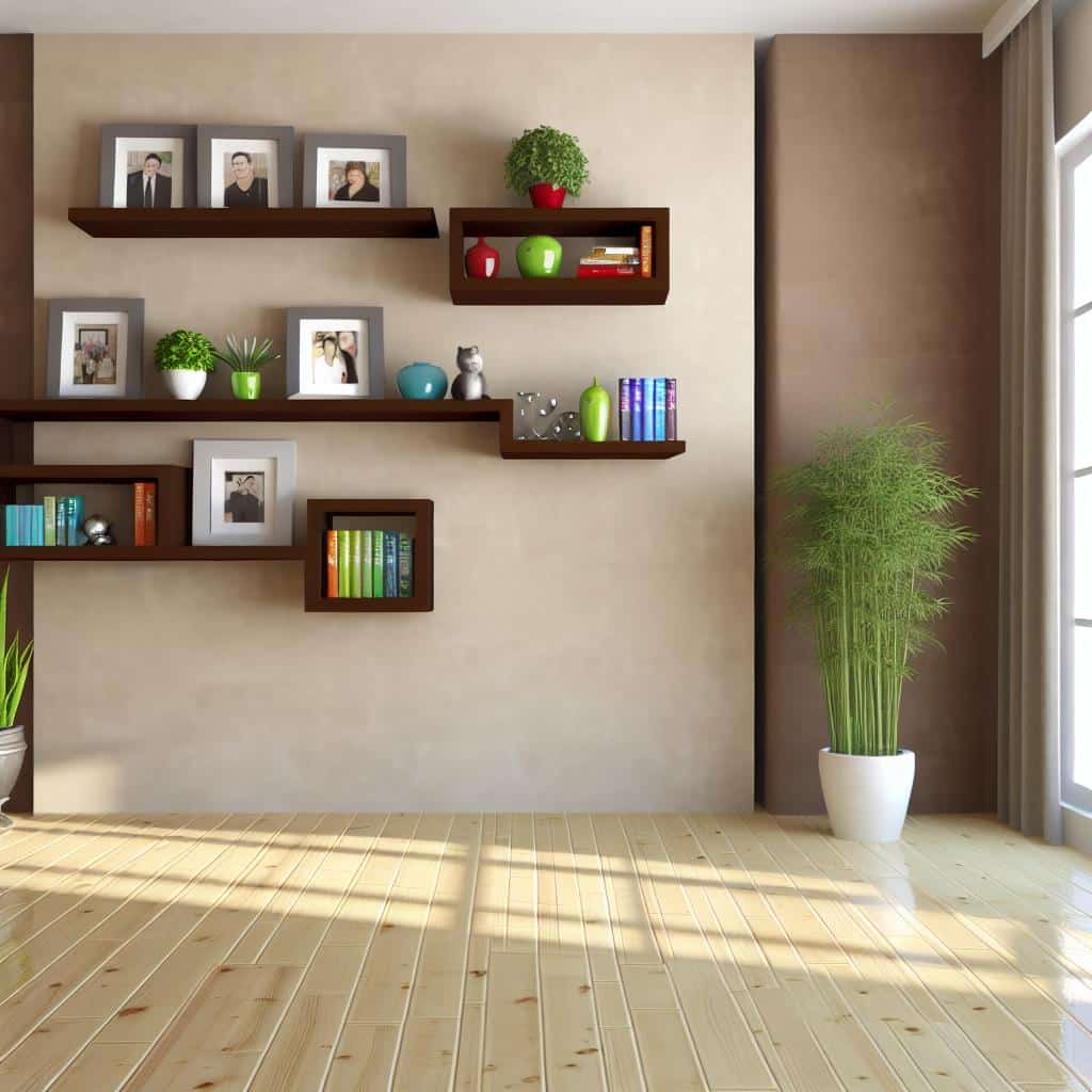 As 10 Melhores Formas de Fazer Prateleiras com Suporte Invisível 3 diy-como-fazer-prateleiras-com-suporte-invisivel