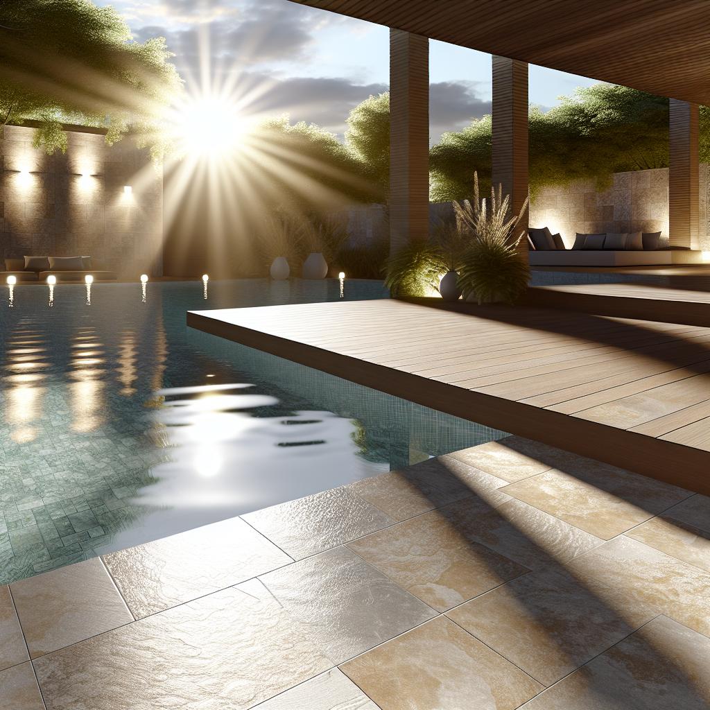 7 Tendências Irresistíveis de Porcelanato para Piscinas que Você Precisa Conhecer 1 porcelanato-para-piscina