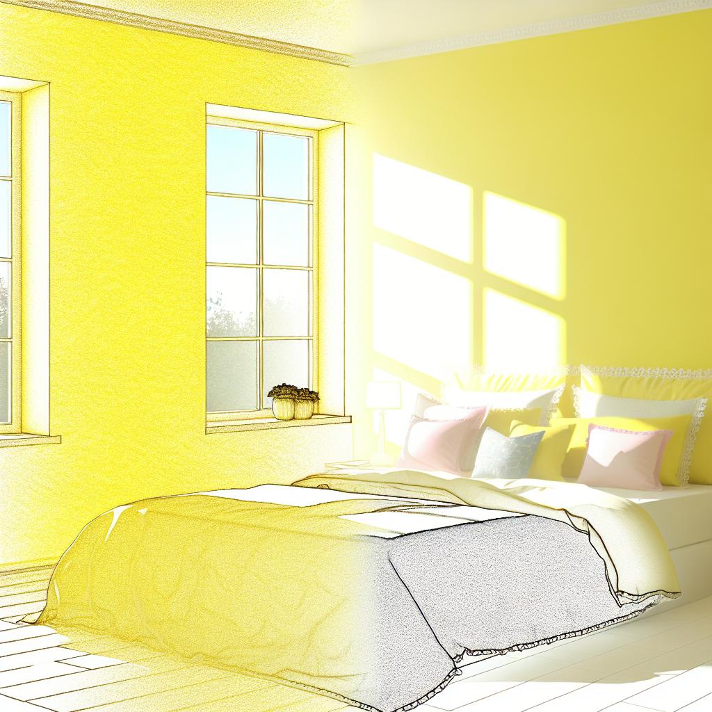 10 Ideias Criativas para Decorar seu Quarto Amarelo 3 quarto-amarelo