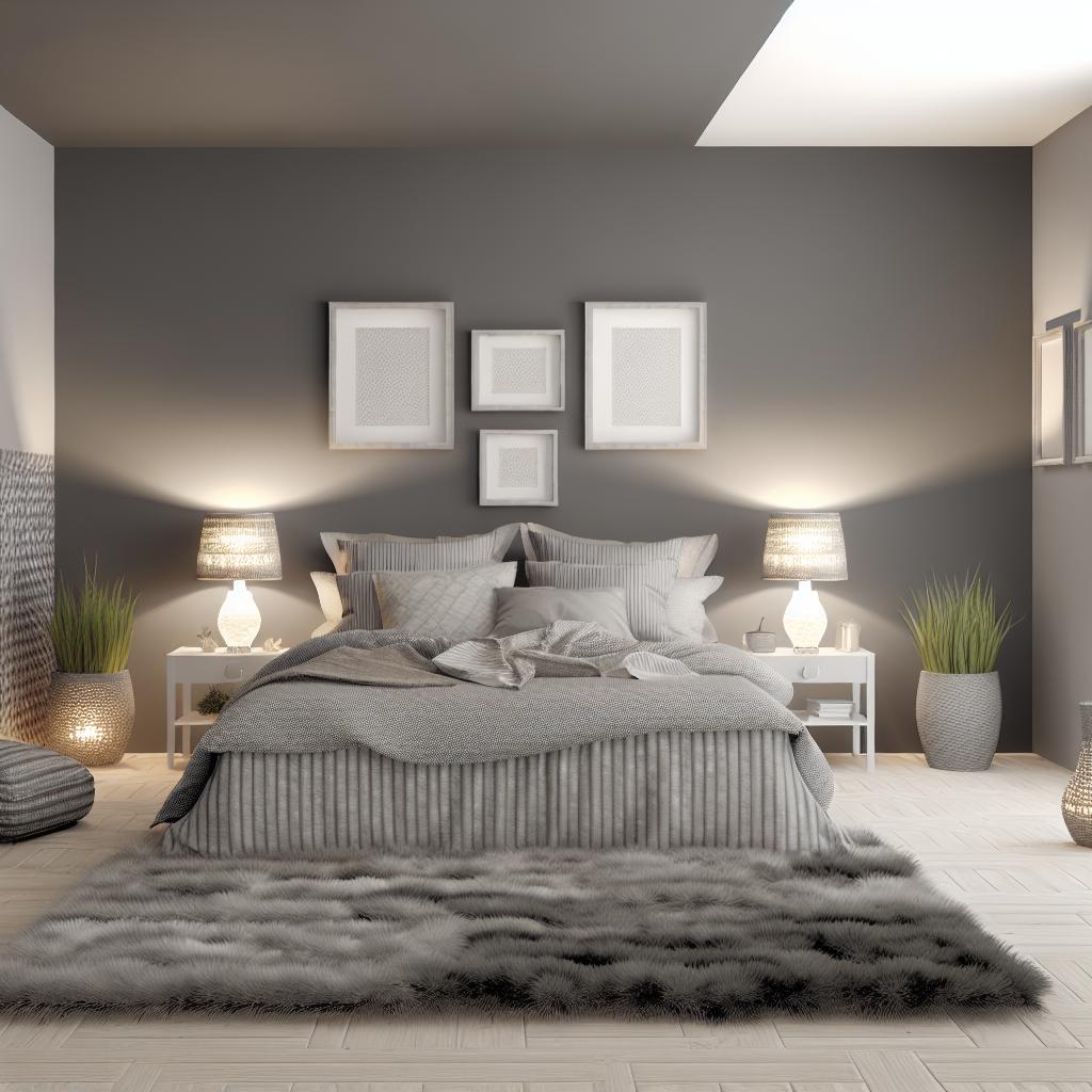 10 Ideias Criativas para Decorar um Quarto Cinza 3 quarto-cinza