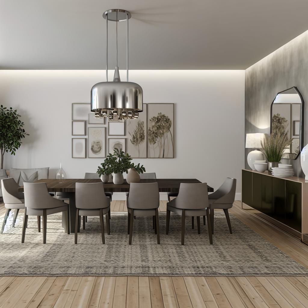 10 Inspirações para criar uma sala de jantar moderna e sofisticada 2 sala-de-jantar-moderna