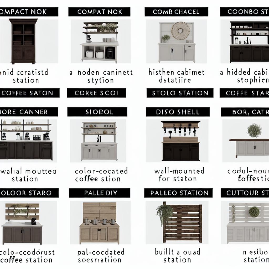 10 Inspirações para Criar a Estação de Café Perfeita em Casa 1 10 Inspirações para Criar a Estação de Café Perfeita em Casa