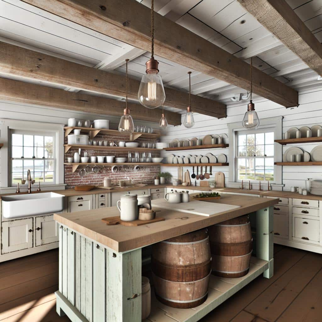 As 10 Melhores Inspirações para Cozinhas Rústicas com Estilo Fazenda 1 As 10 Melhores Inspirações para Cozinhas Rústicas com Estilo Fazenda