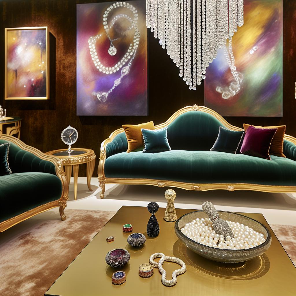 10 Ideias Brilhantes para Decorar com Inspiração em Joias 1 10 Ideias Brilhantes para Decorar com Inspiração em Joias