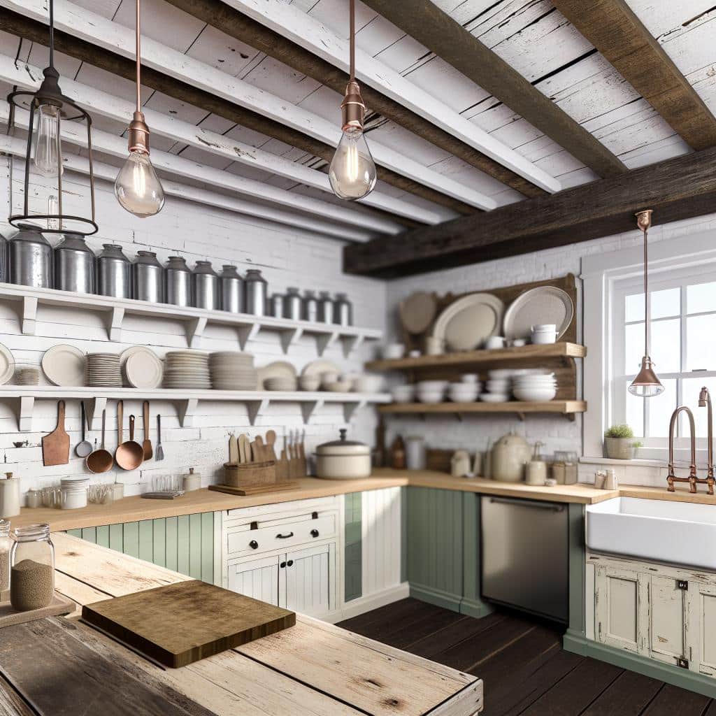 As 10 Melhores Inspirações para Cozinhas Rústicas com Estilo Fazenda 2 As 10 Melhores Inspirações para Cozinhas Rústicas com Estilo Fazenda