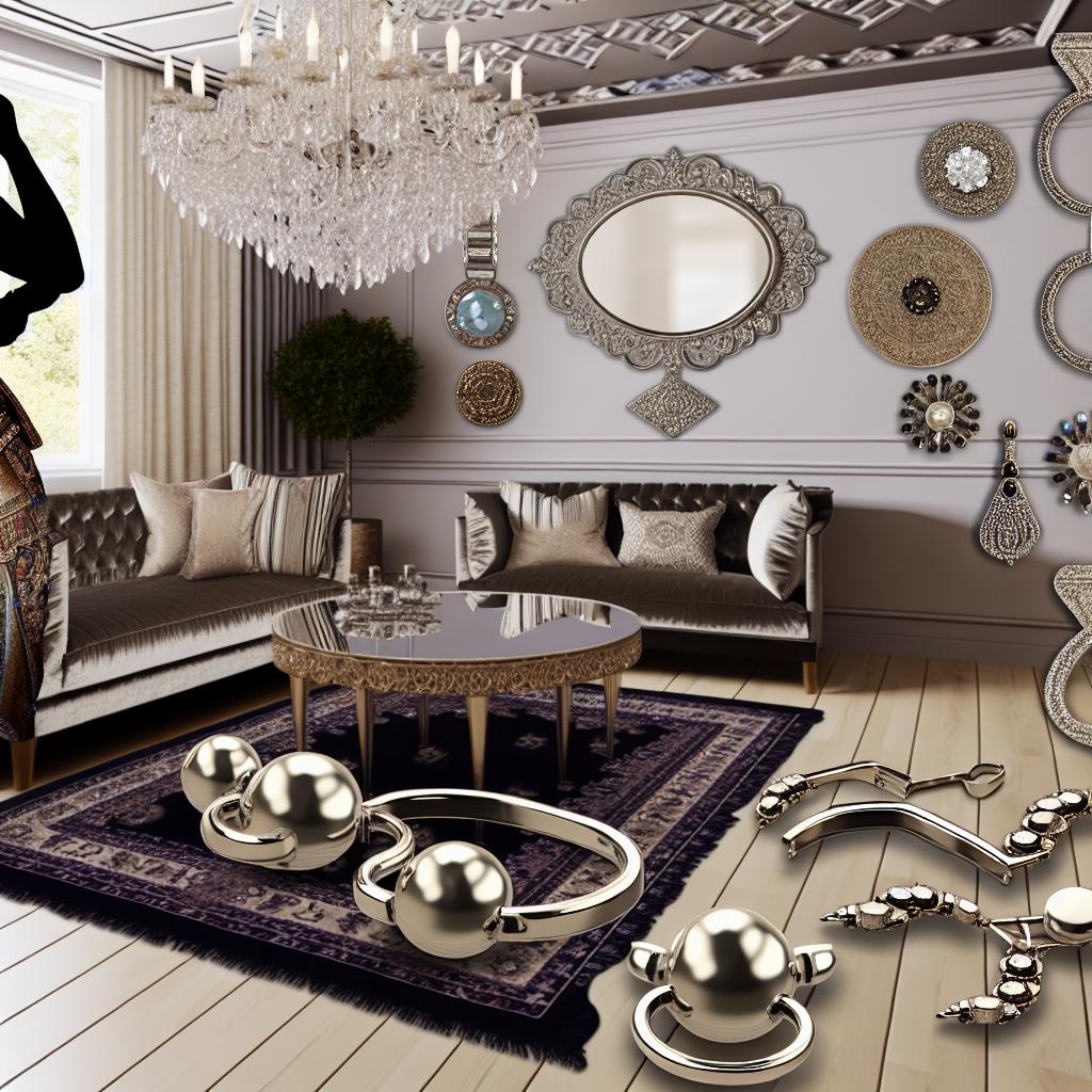 10 Ideias Brilhantes para Decorar com Inspiração em Joias 2 10 Ideias Brilhantes para Decorar com Inspiração em Joias