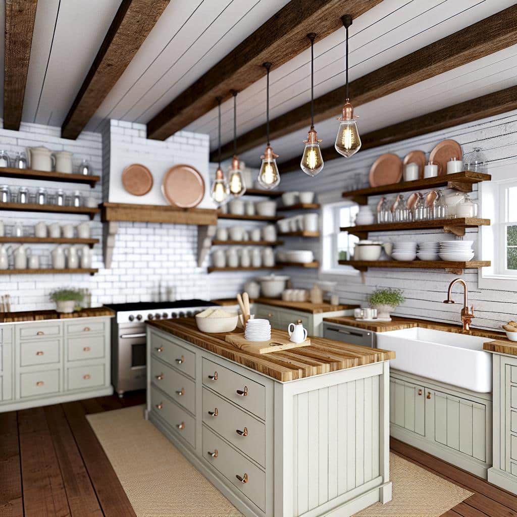 As 10 Melhores Inspirações para Cozinhas Rústicas com Estilo Fazenda 3 As 10 Melhores Inspirações para Cozinhas Rústicas com Estilo Fazenda