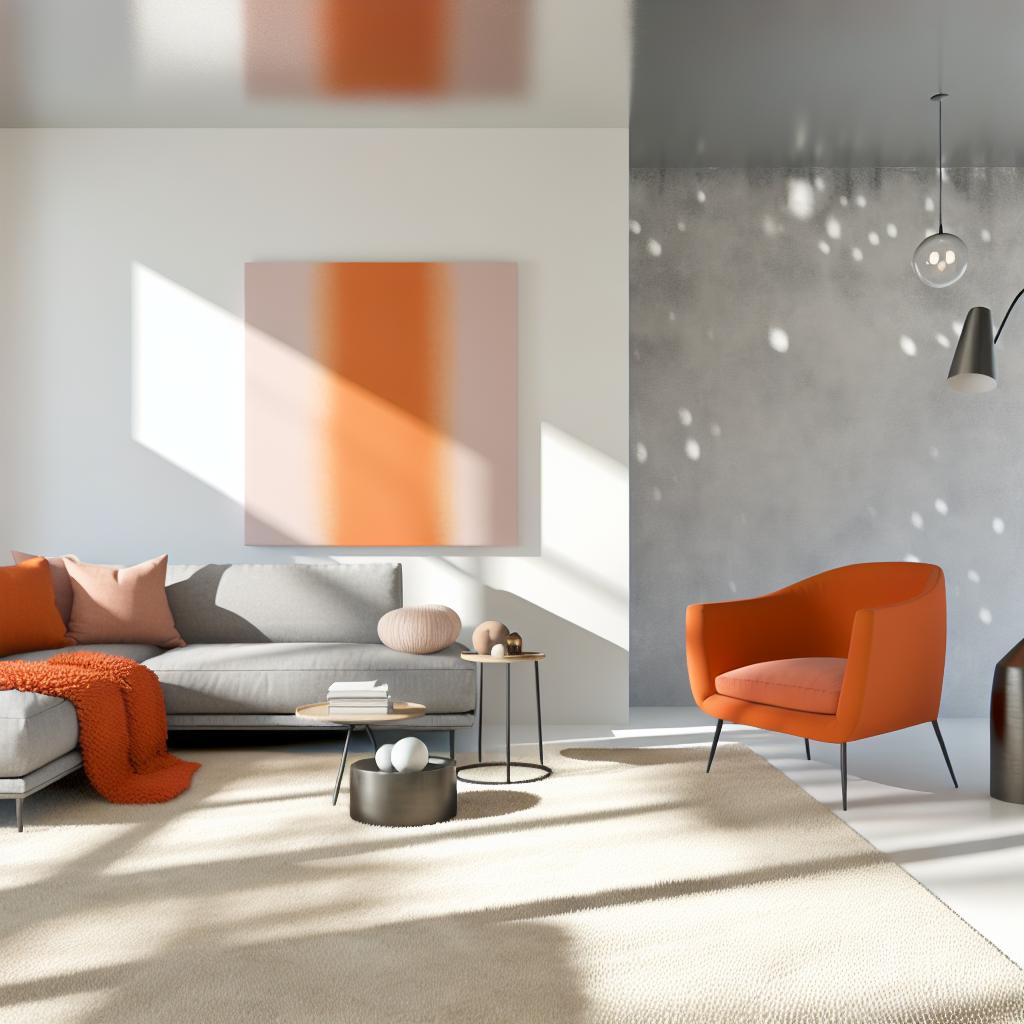 10 Inspirações com laranja para transformar sua decoração 1 cores-que-combinam-com-laranja