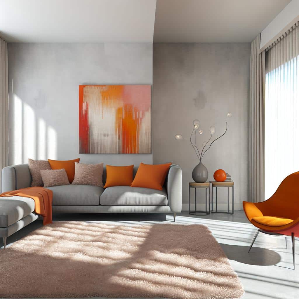 10 Inspirações com laranja para transformar sua decoração 3 cores-que-combinam-com-laranja