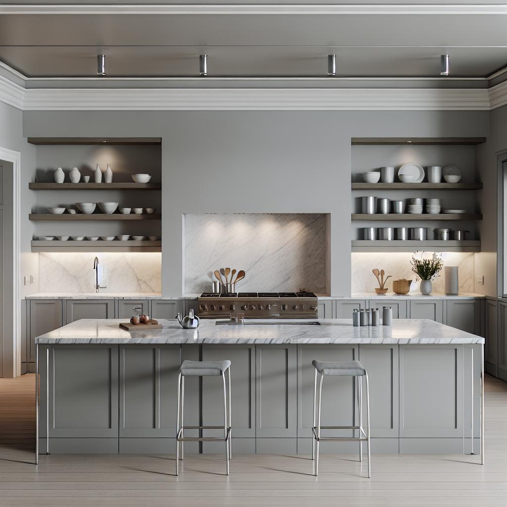 Transforme sua cozinha cinza com 10 ideias modernas e sofisticadas 3 cozinha-cinza