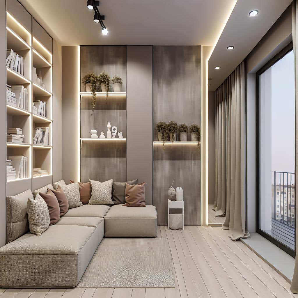 Transforme seu apartamento pequeno: 10 ideias para ganhar espaço e estilo 1 decoracao-de-apartamento-pequeno