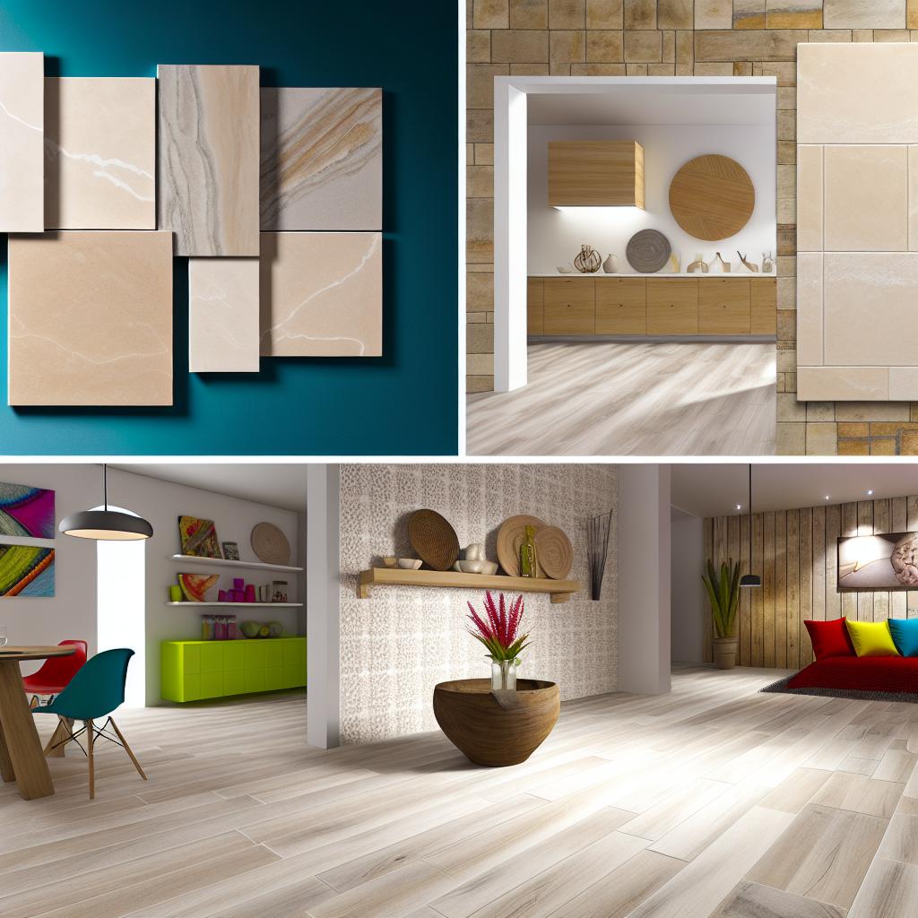10 Inspirações em Porcelanato Bege que Transformam seu Espaço 1 porcelanato-bege