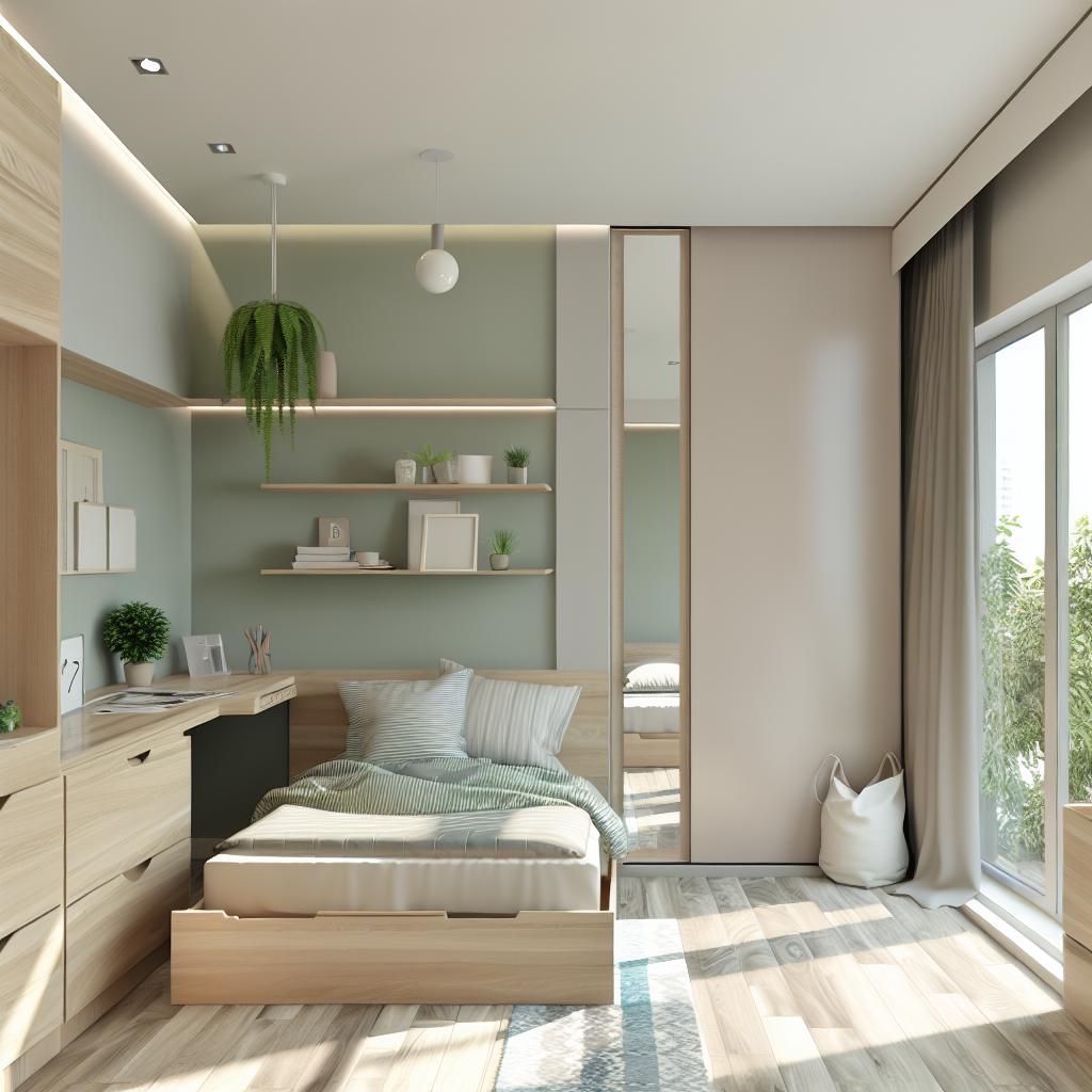 10 Inspirações para Quartos Planejados de Solteiro que Vão Transformar seu Espaço 1 quarto-planejado-solteiro