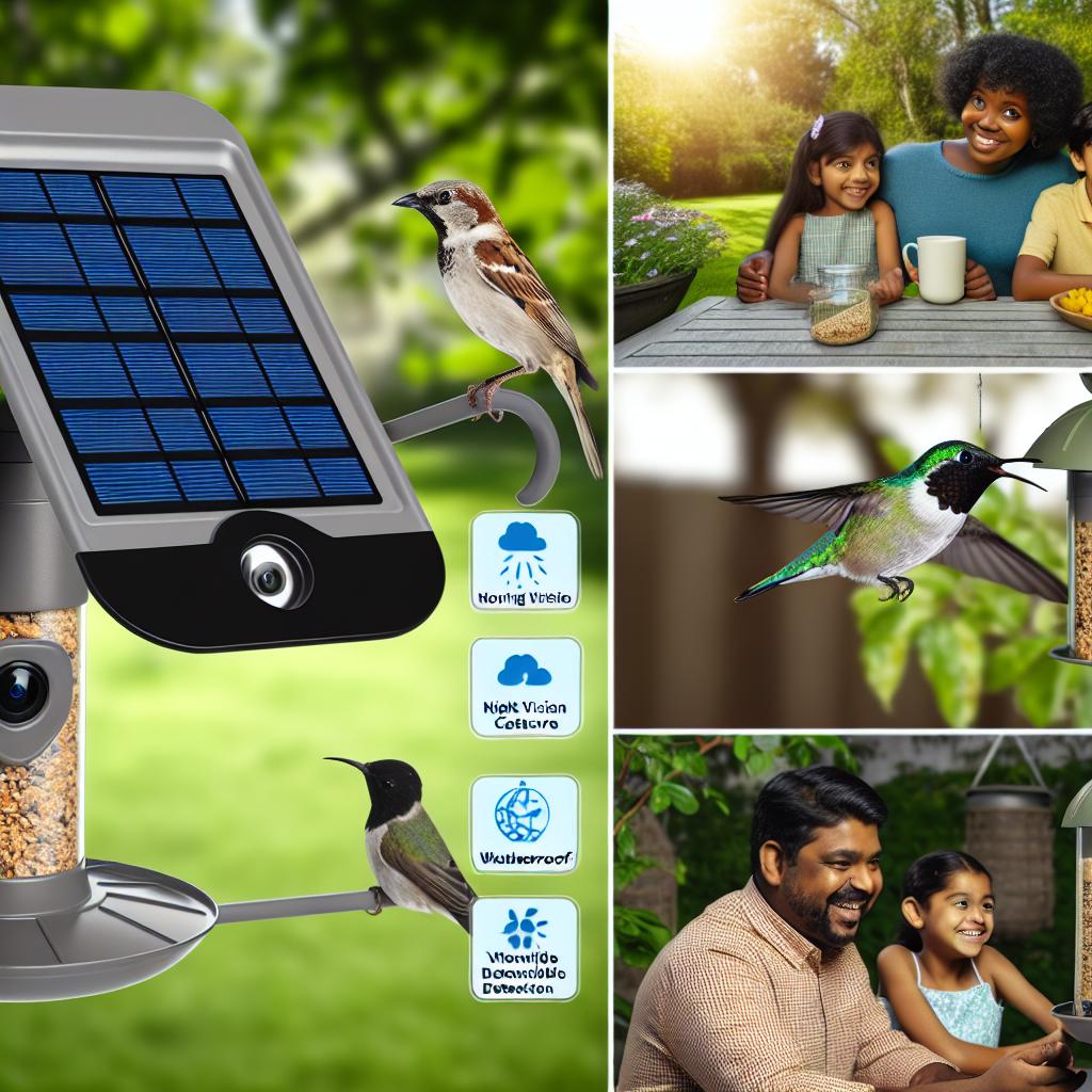 As 5 Melhores Inovações em Comedouros de Pássaros Solares 2 As 5 Melhores Inovações em Comedouros de Pássaros Solares