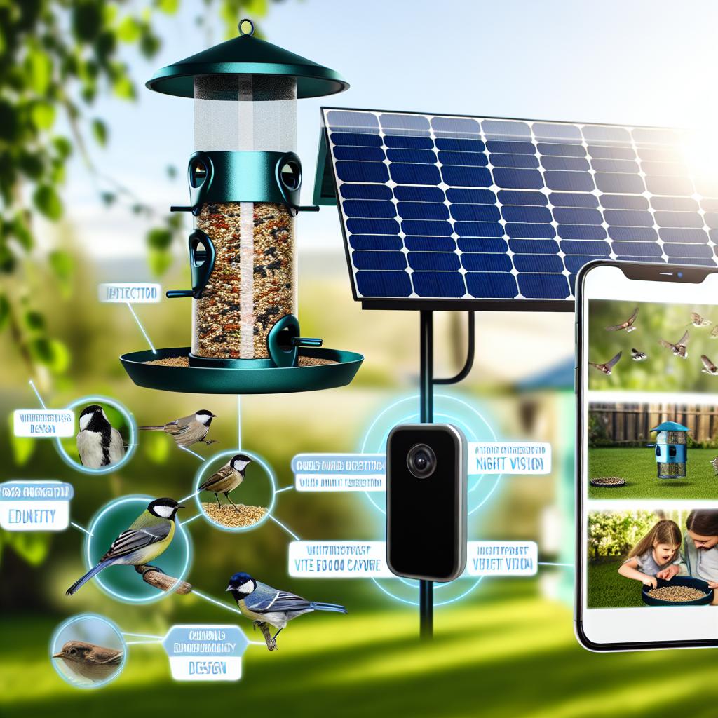As 5 Melhores Inovações em Comedouros de Pássaros Solares 3 As 5 Melhores Inovações em Comedouros de Pássaros Solares