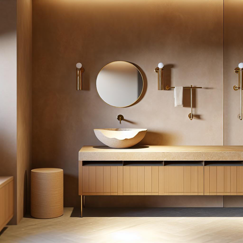 Transforme seu banheiro bege com 10 ideias que elevam a elegância 1 banheiro-bege