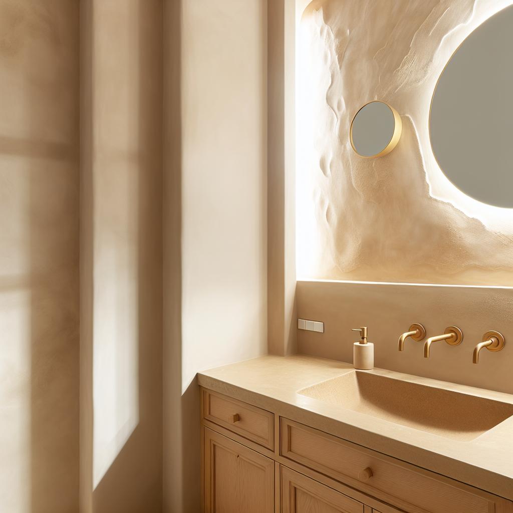 Transforme seu banheiro bege com 10 ideias que elevam a elegância 3 banheiro-bege