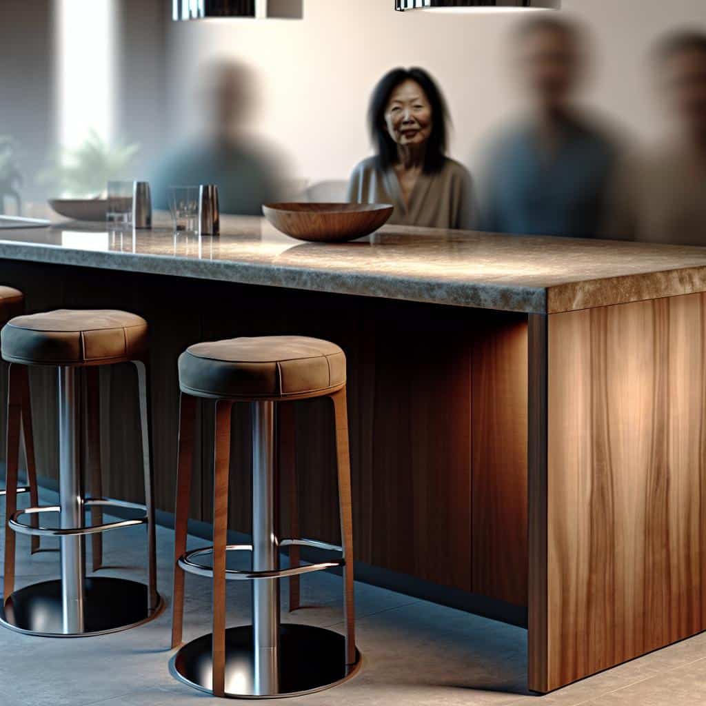 10 inspirações de banquetas modernas que vão transformar sua cozinha 2 banquetas-modernas