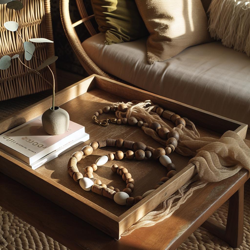 10 Inspirações de Colares de Mesa que Transformam sua Decoração 1 colar-de-mesa