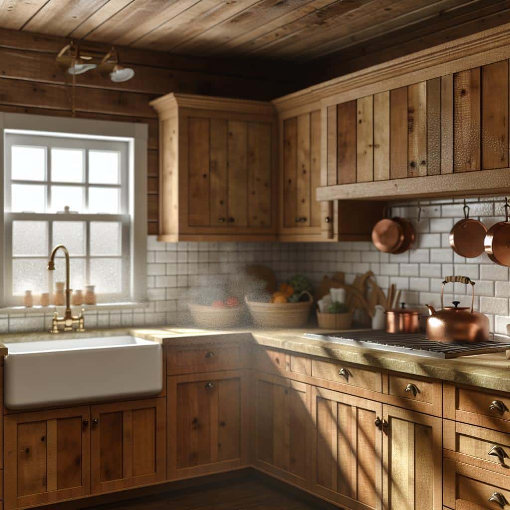Transforme sua cozinha de madeira com 10 ideias que vão surpreender 1 cozinha-de-madeira