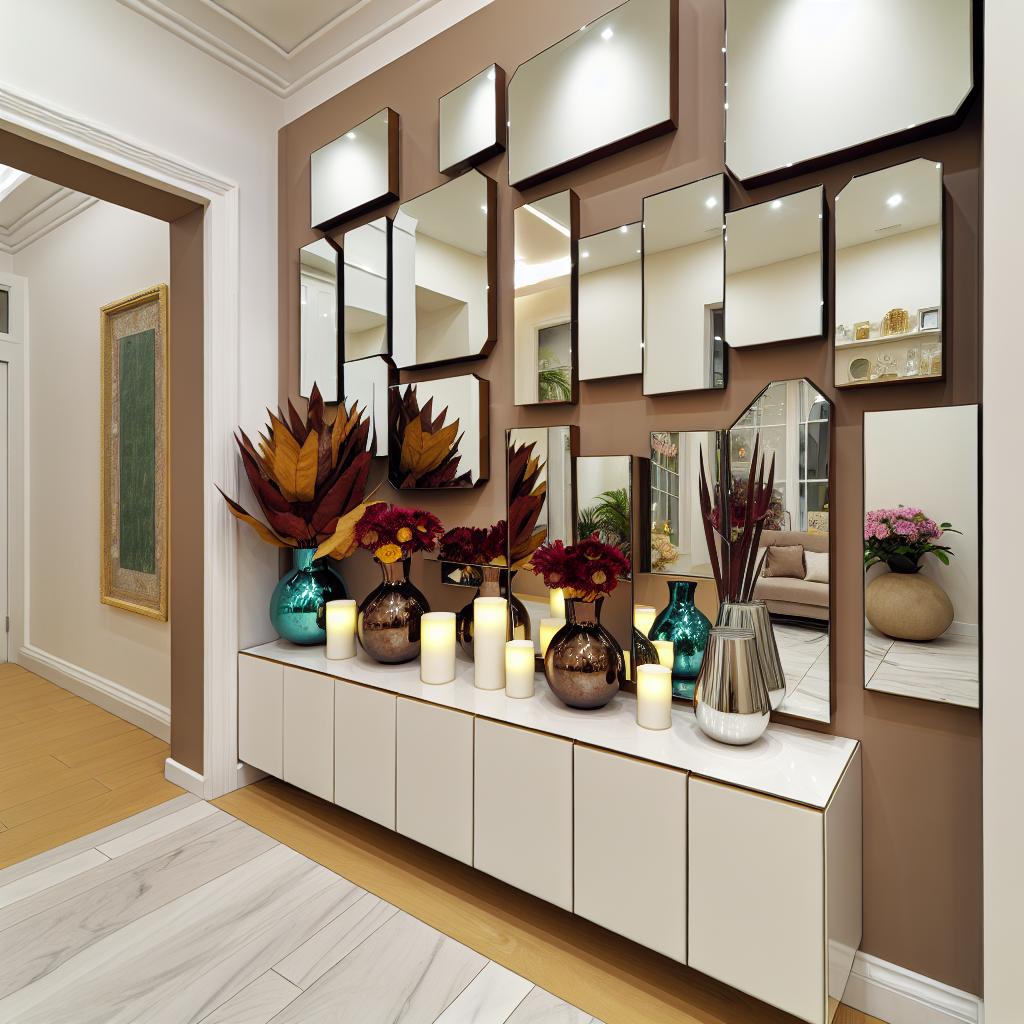 As 10 melhores ideias para decorar o hall de entrada com espelho 2 hall-de-entrada-com-espelho